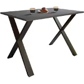 VCM Premium Holz Esstisch | H. 76 x B. 80 x T. 80 cm | Küchentisch Speisetisch Tisch Xona X