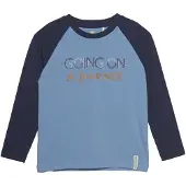 En fant Longsleeve in Hellblau/ Dunkelblau | Gr.: 92