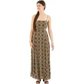 Superdry Sheered Back ärmelloses Langes Kleid