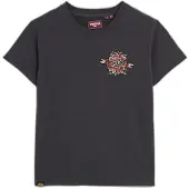Superdry Tattoo Rhinestone Fitted Kurzarm-t-shirt