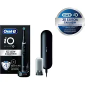 Oral-B iO Series 10 Elektrische Zahnbürste, Lade-Reiseetui, Cosmic Black