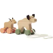 Kids Concept EDVIN Nachziehtier Elchfamilie