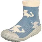 Playshoes Badeschuhe "Dino" in Hellblau - 22/23