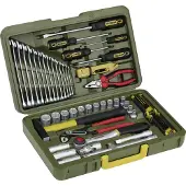 Proxxon Industrial Industrial Werkzeugkoffer 23650, mit 47-teiligem Werkstattsortiment