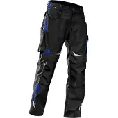 Kübler Pulsschlag Hose 2324 schwarz/kornblumenblau Größe 50