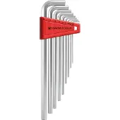 PB Swiss Tools Winkelschraubendreher- Satz im Kunststoffhalter 9-teilig 1,5-10mm lang Swiss