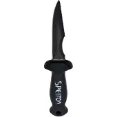 Spetton Small Black Blade Messer