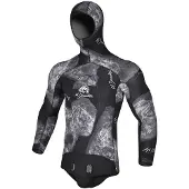 H.dessault By C4 Black Side 7 Mm Speerfischjacke
