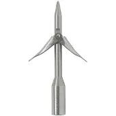 Salvimar Medio Stainless Steel Speerkopf 5 Einheiten