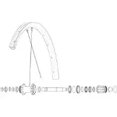 Mavic Rear Allroad Pro Carbon Sl Rennradfelge