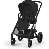 Cybex BALIOS S Lux Kombikinderwagen inkl. Axkid GOKID Babyschale & Basis, Moon Black