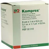Lohmann & Rauscher Komprex Schaumg 1mx8cm Stärke 0.5 1 ST