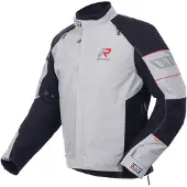 Rukka R-EX 2.0 Grau Wasserdichte Motorrad Textiljacke Größe 50
