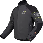 Rukka R-EX 2.0 Schwarz Grau Wasserdichte Motorrad Textiljacke Größe 58