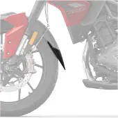 Puig 20403N Verlängerung des vorderen Schutzblechs passend fuer TRIUMPH TIGER 900 Schwarz