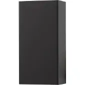 Masterlight Wandleuchte Metallico 2-flammig Stahl Schwarz 10x22x6cm