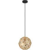 Stars of Light Hängelampe im Golddesign Skoura Ø 30cm