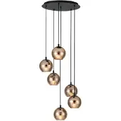 Eglo Hängelampe Lemorieta, dimmbar, messing / gold, für Wohn- / Esszimmer, Metall, Modern, Pendelleuchte