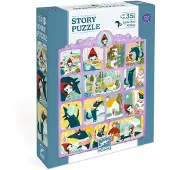 Djeco Puzzle-Geschichte Rotkäppchen,