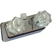 Lasalle Bristol Utopia Duscharmatur Durchsichtig 10.2 cm Durchsichtig 10.2 cm