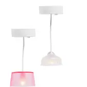 Lundby 2 loftslamper ledlys