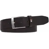 Tommy Hilfiger für Herren. AM0AM13126 Brauner Ledergürtel (100 cm), Lässig, Klassisch