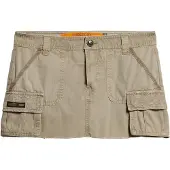 Superdry für Damen. W7210305A Rock Utility Parachute taupe (S), Lässig, Baumwolle