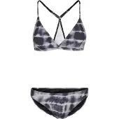 Urban Classics Tie Dye Triangle Back Bikini