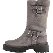 Gabor Stiefel 1.762, Rauleder, Grau, Damen