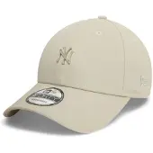 New era für Herren. 60565151 Metallic Pin 9Forty New York Yankees beige Kappe (OSFA), Lässig, Baumwolle