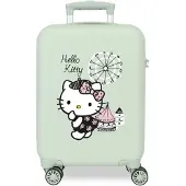 Disney für Mädchen. 4741341 Hello Kitty Fair Kabinengepäck 50 cm starr grün (OSFA), Lässig, ABS/Polykarbonat, Kinderbekleidung