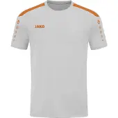 Jako Kinder Trikot Power KA, Farbe:soft grey/neonorange, Größe:164