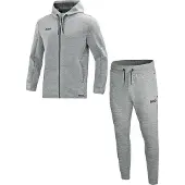 Jako Damen Sportanzug Jogginganzug Premium Basics mit Kapuze