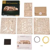 Ugears Mini Lokomotiv Bauspiel