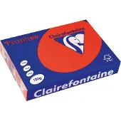 Sans marque - Trophée Intens, farbiges Papier, A4, 120 g, 250 Blatt, korallenrot