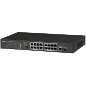 Dahua Technology PFS3117-16ET-135, Unmanaged, L2, Fast Ethernet (10/100), Vollduplex, Power over Ethernet (PoE)