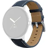 Cover-Discount Google Pixel Watch - Lederarmband blau