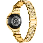 Cover-Discount Edelstahl Armband mit Strass 20mm gold
