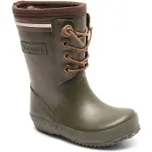 Bisgaard Gummistiefel Lace Thermo Kinder Green-Schuhgröße 25