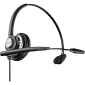 HP Poly EncorePro HW710 Ein-Ohr-Headset + Tragecase + Quick Disconnect, Kabelgebunden, Büro/Callcenter, 53 g, Kopfhörer, Schwarz
