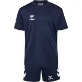 Hummel T-Shirt & Shorts "HMLLOGO SET KIDS" Set, 2, 2 2-teiliges Set aus T-Shirt und Shorts, pflegeleicht, für Kinder