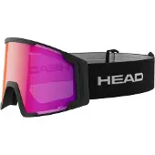 Head - Masque de ski - Neves Pro 5K Red Black aus Silikon - Größe L - schwarz