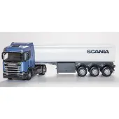 Emek Scania Tanklaster mit Sattelauflieger