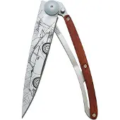 Deejo 37g Korallenholz Youngtimer Taschenmesser - STK - Youngtimer