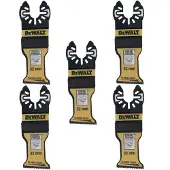 DeWalt BiM Sägeblatt mit schräger Schnittfläche 32 mm, 5 Stück