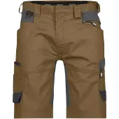 Dassy Stretch-Shorts Axis lehmbraun/anthrazitgrau, Gr.52