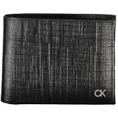 Calvin Klein Herrenbrieftasche schwarz – Zwei-Fächer-Geldbeutel mit RFID-Schutz
