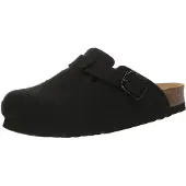 Scholl Clog Fae New Felt Damen Black-Schuhgröße 37