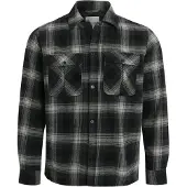 Only & Sons Hemd in Schwarz/ Weiß - L