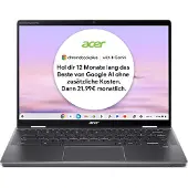Acer Chromebook Plus Spin 714, CP714-1HN, Chromebooks, 14", Intel Core Ultra 5, 8GB RAM, 256GB SSD, Intel Graphics